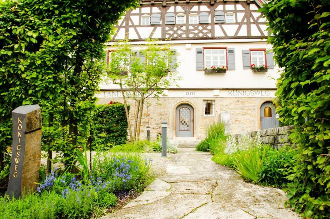 Landgasthof Am Koenigsweg Ohmden Eksteriør billede